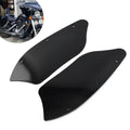 Black Air Batwing Fairing Wind Deflectors for Harley Dyna, Heritage, Softail
