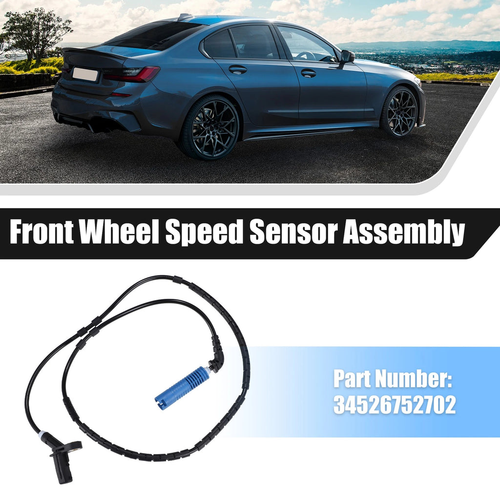 ABS Wheel Speed Sensor Set of 2 for BMW 330Ci (2001–2006)