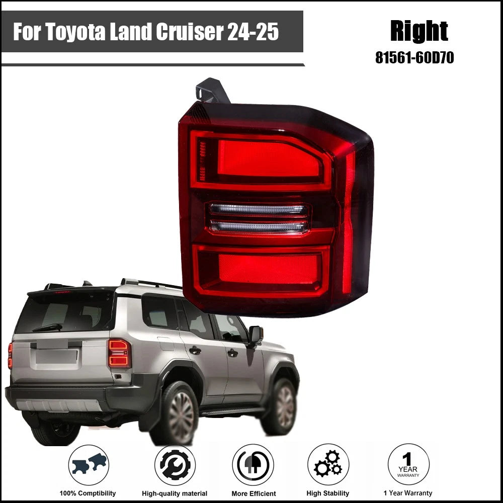 Brake Lamp for Toyota Land Cruiser (2024â2025) Rear Tail Light Assembly