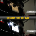 2X LED License Plate Lights for Scion xD xB, Toyota Sienna, Corolla (2004–2015)