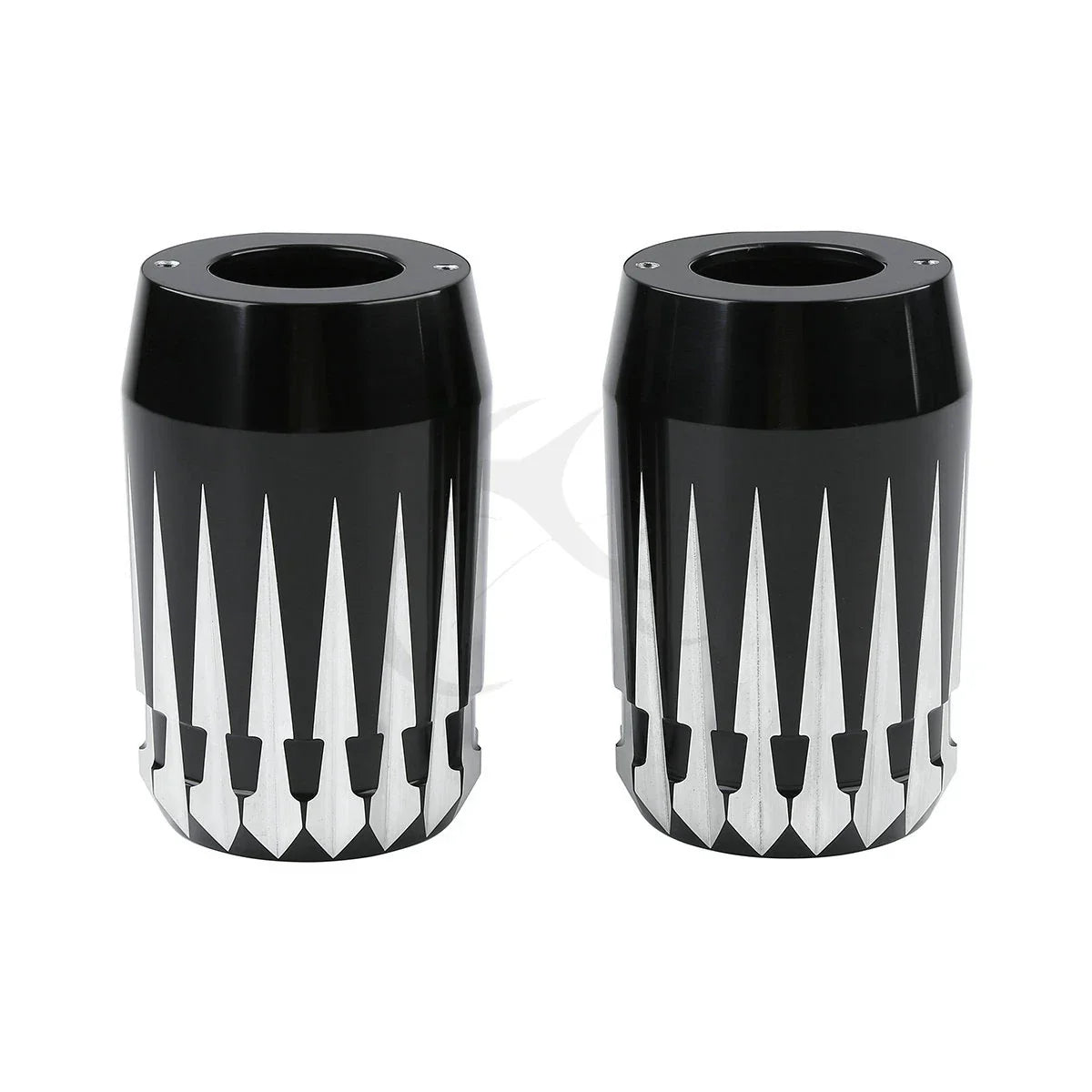 Aluminum Upper Fork Slider Covers for Harley Road King Electra Glide (84-13)