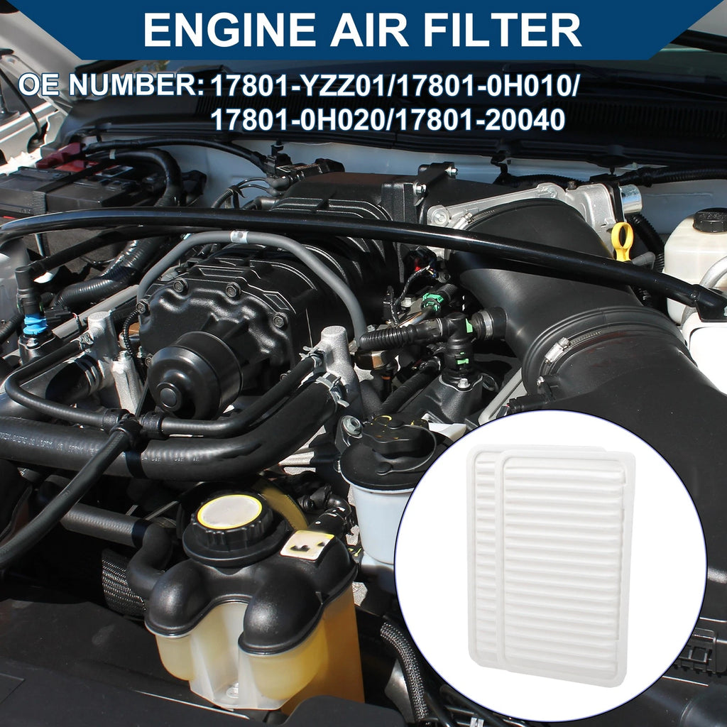 Set of 2 Engine Air Filters No.17801-YZZ01 for Lexus ES330 (2002–2006)