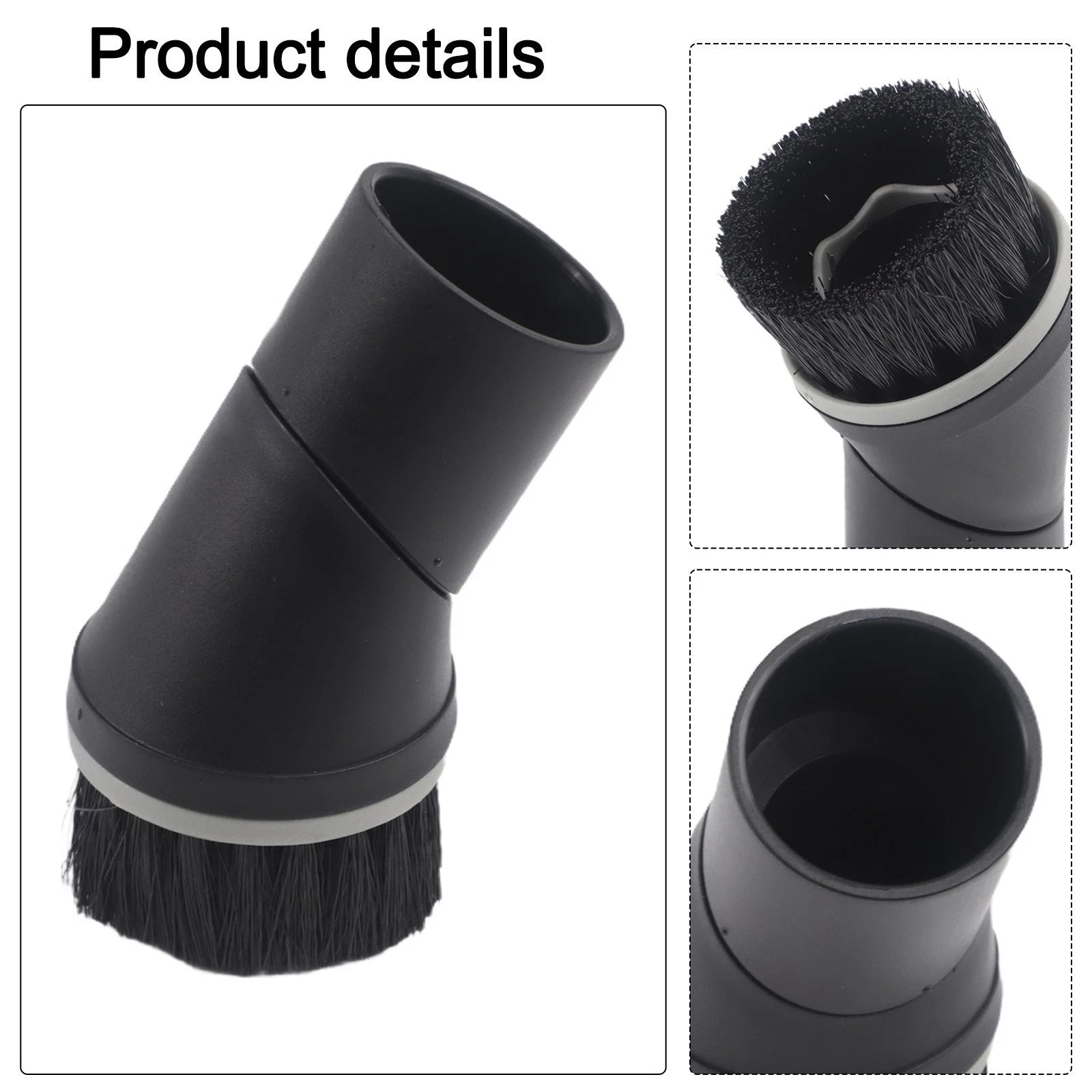 Dust Brush Attachment for Vacuum Cleaner (Universal Fit)