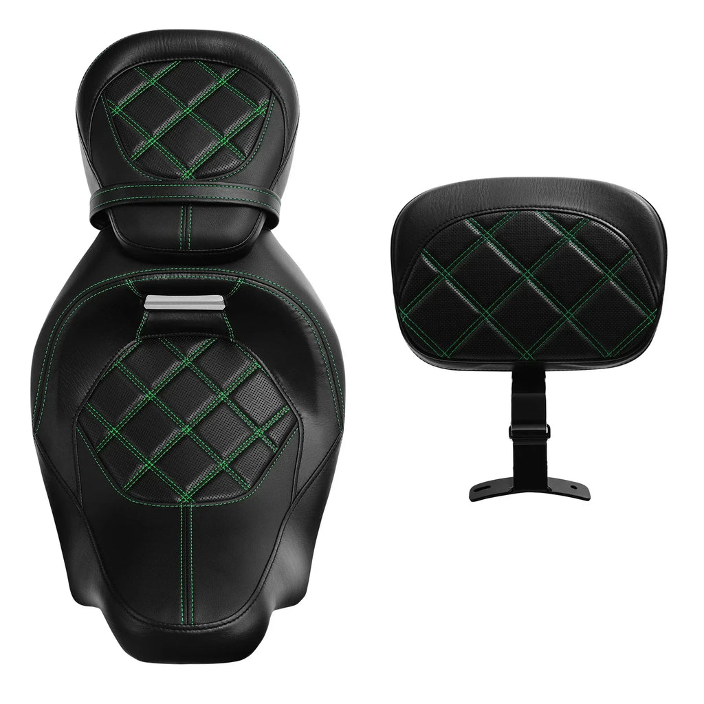 Seats Backrest Pad for Harley Touring CVO Road Glide (2009-2023)