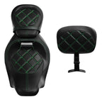 Seats Backrest Pad for Harley Touring CVO Road Glide (2009-2023)