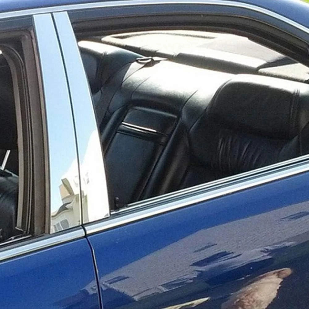 Luxury FX Stainless Steel Pillar Post Trim Kit for Acura TL (1999–2003)
