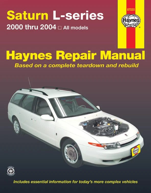 Haynes Manual for Saturn L-Series (2000-2004)