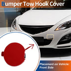Front Right Tow Hook Cover for Mazda 6 (2008–2012) No.GS1D50A11 Red
