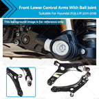 Front Lower Control Arms with Ball Joint for Hyundai iX35 (2011–2018)