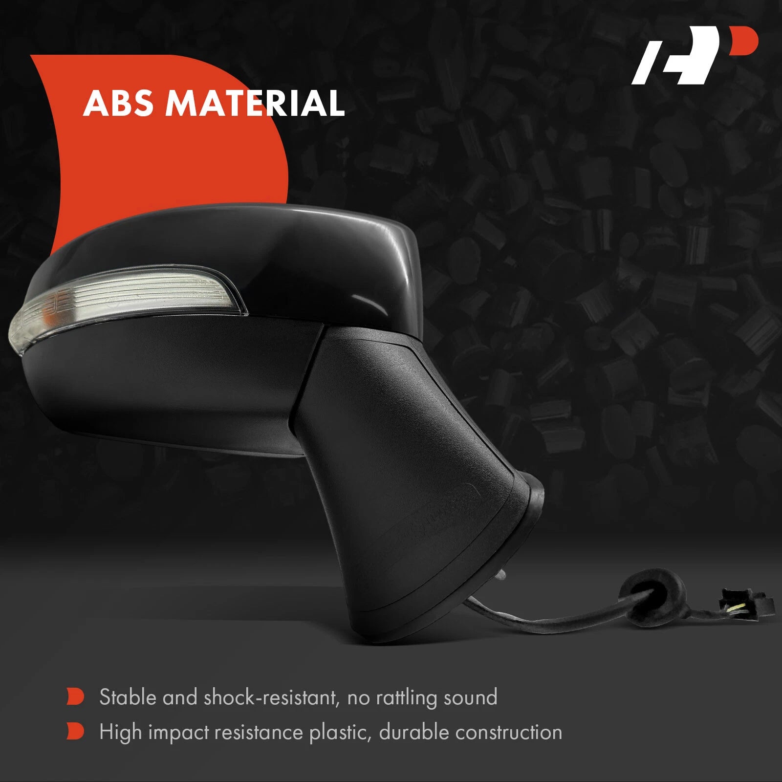 Heated Manual Fold Passenger Power Mirror for Ford EcoSport (2018–2022)