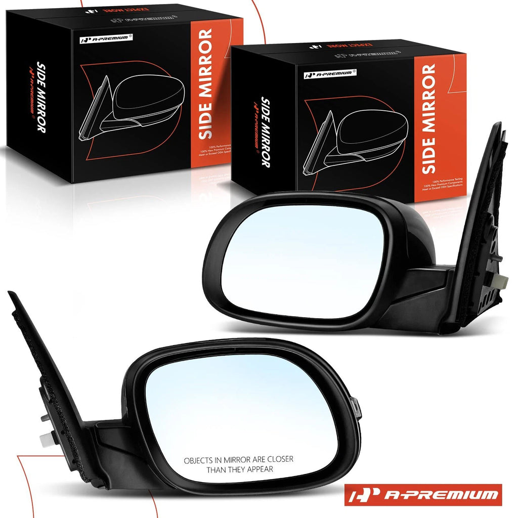 2X Power Mirrors with Manual Fold & Signal Light for Kia Soul (2014–2019)