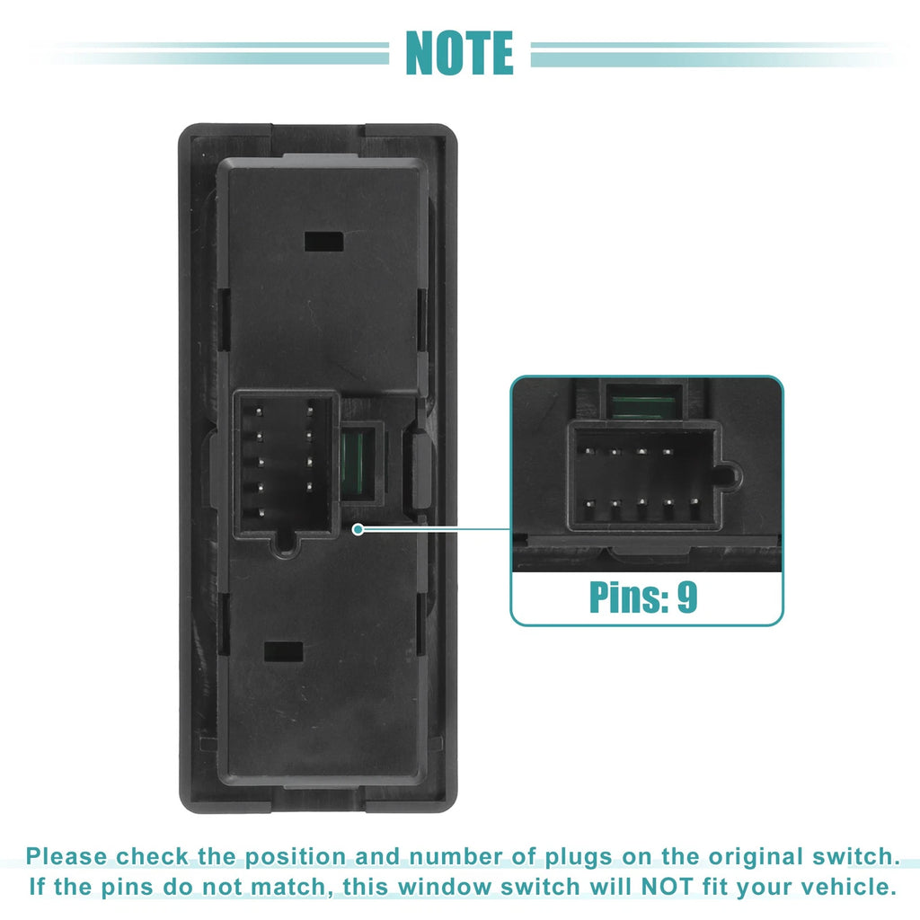 4WD Selector Switch for Chevrolet K1500 (1996–1999)