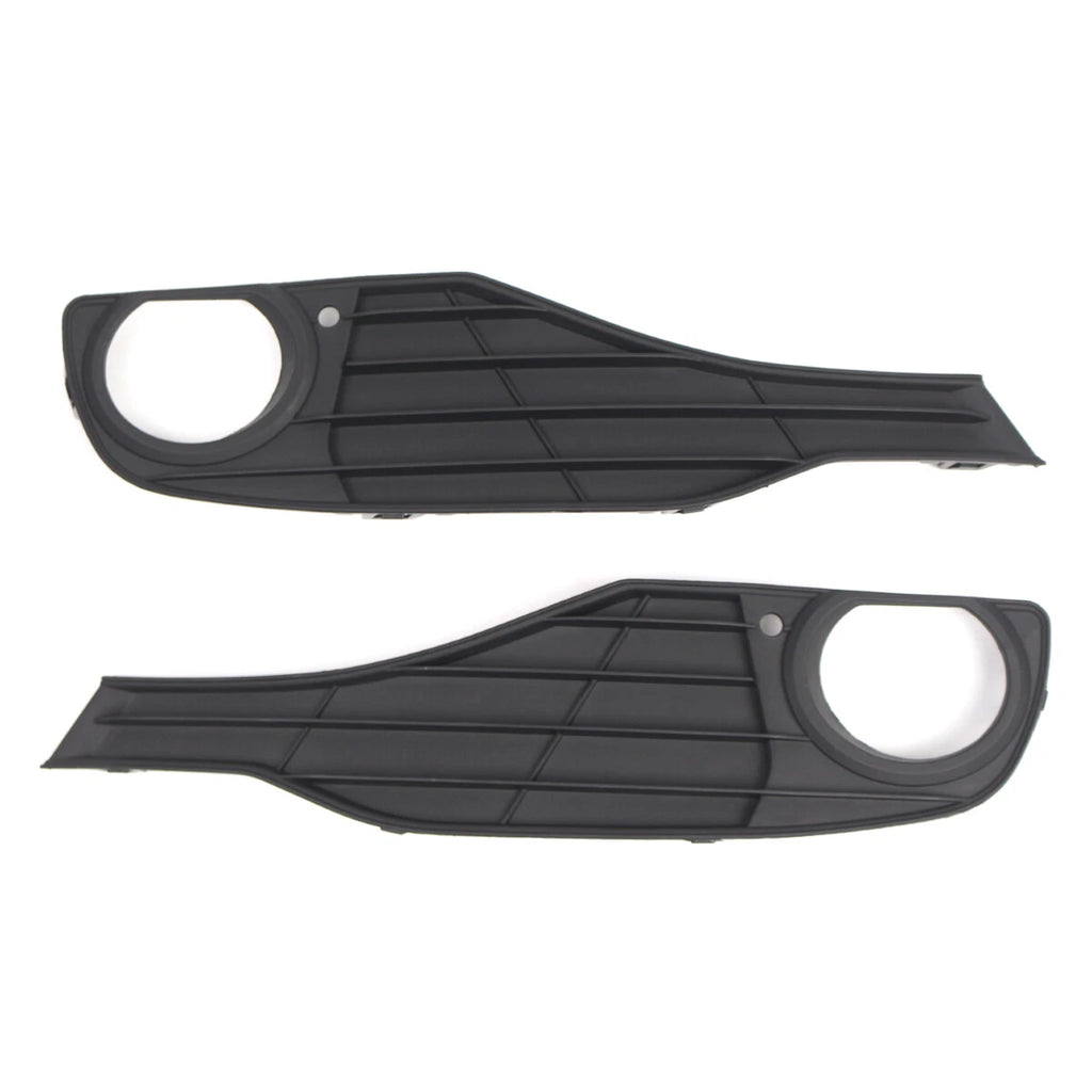 Pair Front Bumper Fog Light Grill Trims for BMW 3-Series (2012–2015)