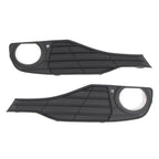 Pair Front Bumper Fog Light Grill Trims for BMW 3-Series (2012–2015)