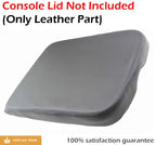 Center Console Armrest Cover for Dodge Ram (2002–2008) Gray Leather Synthetic
