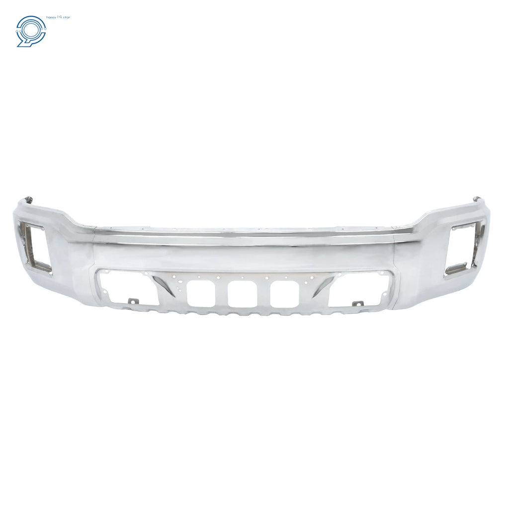 Chrome Front Bumper with Fog Light Hole for GMC Sierra 1500 (2014–2015)