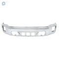 Chrome Front Bumper with Fog Light Hole for GMC Sierra 1500 (2014–2015)