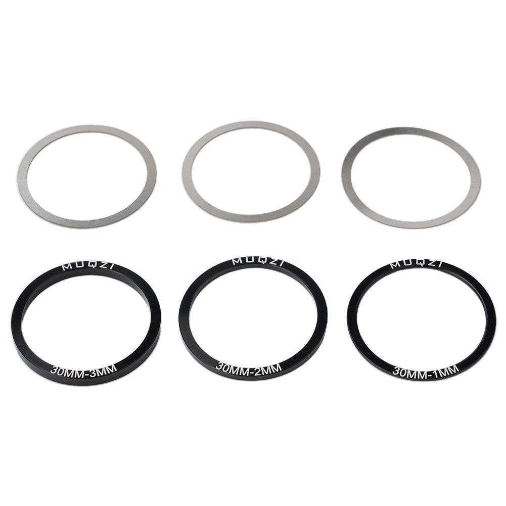 6X Bottom Bracket Washer for Bike Crankset (Stainless Steel)