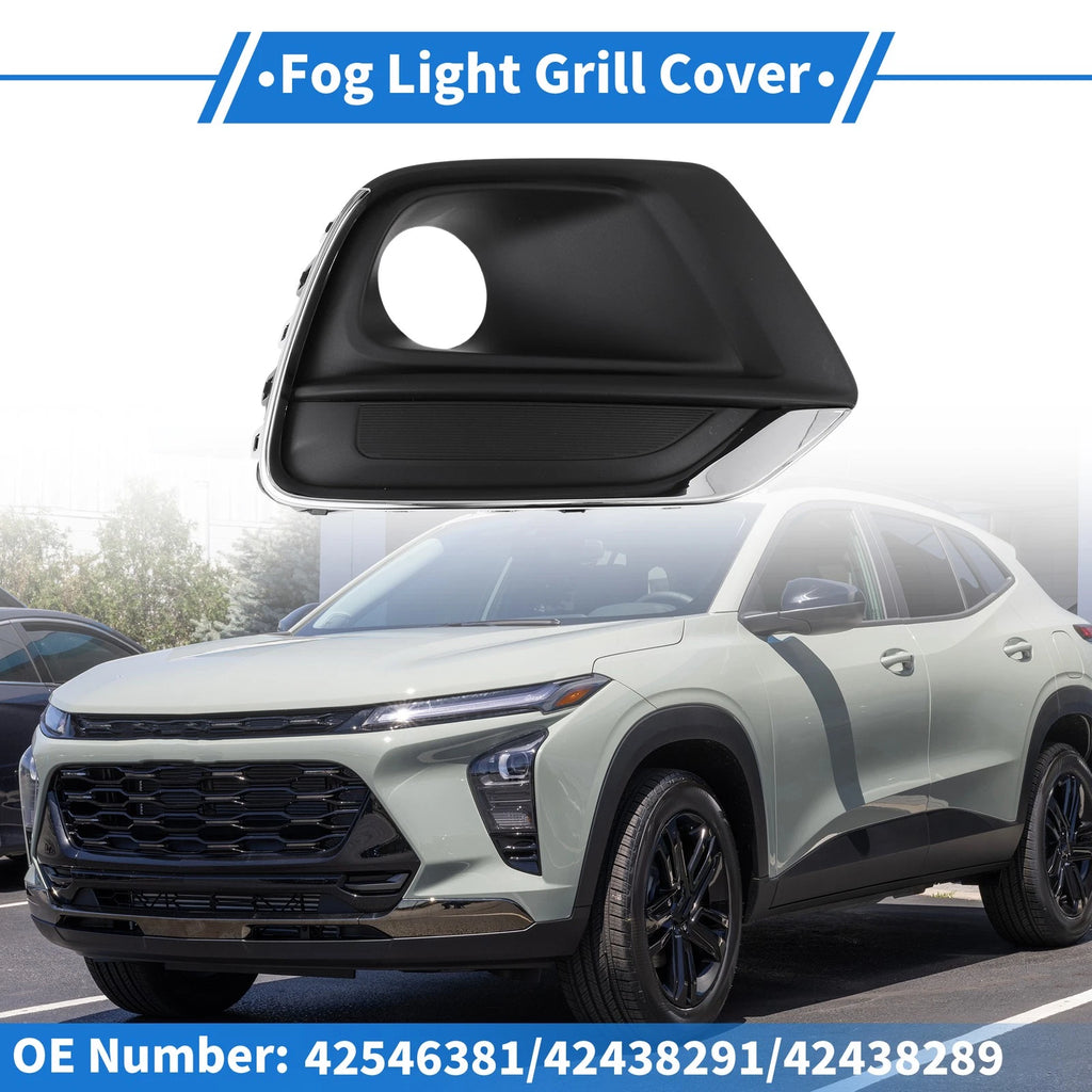 1 Pc Fog Light Grill for Chevrolet Trax (2017–2019) No. 42546381