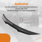 Carbon Fiber Trunk Spoiler for Audi B9 A5 S5 Sportback (2018–2024)