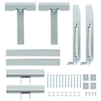 2 Pack Scaffold Extension Ladder Jacks for Adjustable Ladders (Up to 20")