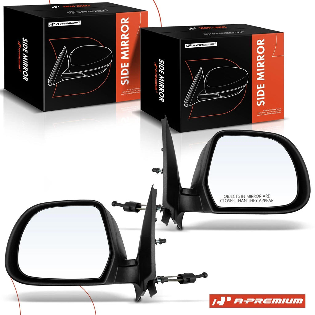 Manual Mirrors for Nissan Versa (2012–2014)