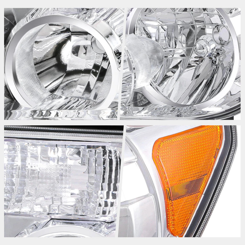 Driver Side Headlight Lamp Chrome for Toyota Sequoia/Tundra (2007–2017)