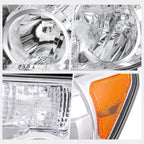 Driver Side Headlight Lamp Chrome for Toyota Sequoia/Tundra (2007–2017)