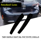 LED Smoked Rear Reflector Tail Light for Toyota Corolla (2020–2021)