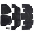All Weather TPE Floor Mats for Chrysler Pacifica (2017–2025) Black