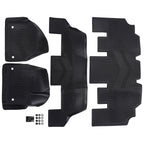 All Weather TPE Floor Mats for Chrysler Pacifica (2017–2025) Black