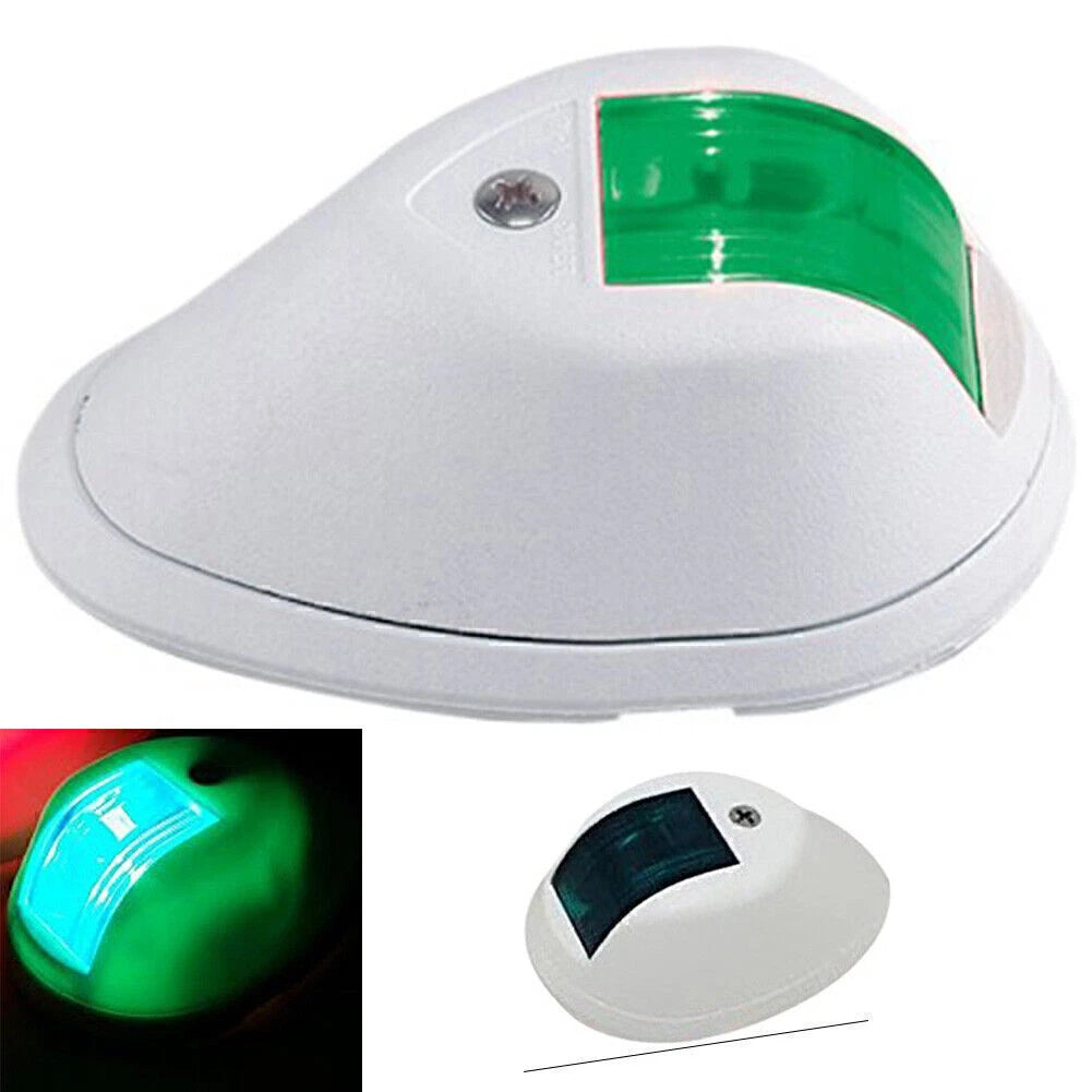 LED Navigation Light Cover for Marine Boat (White Green Starboard Red Port)