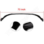 Glossy Black Front Bumper Body Kit Spoiler Lip for Toyota Camry (2018–2019)