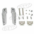 Rider Rear Footrests Footpegs for Kawasaki ZZR1400 ZX14 (2006-2013)