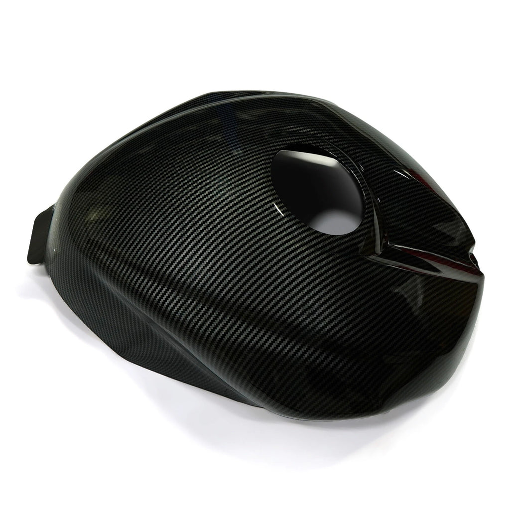 Carbon Fiber Gas Fuel Tank Cover for Yamaha YZF R6 (2008–2016)