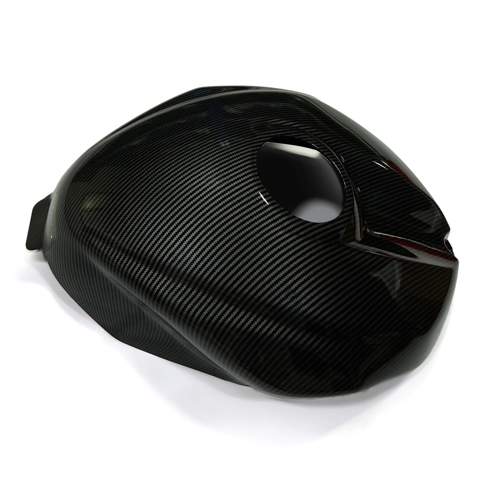 Carbon Fiber Gas Fuel Tank Cover for Yamaha YZF R6 (2008–2016)