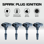 4X Ignition Coil for Chevy Equinox Malibu GMC Terrain Buick Cadillac (2010–2019)