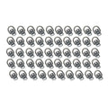 50X 1/2" Bolt-on D-Ring & Clip Replaces DR050-SC Universal