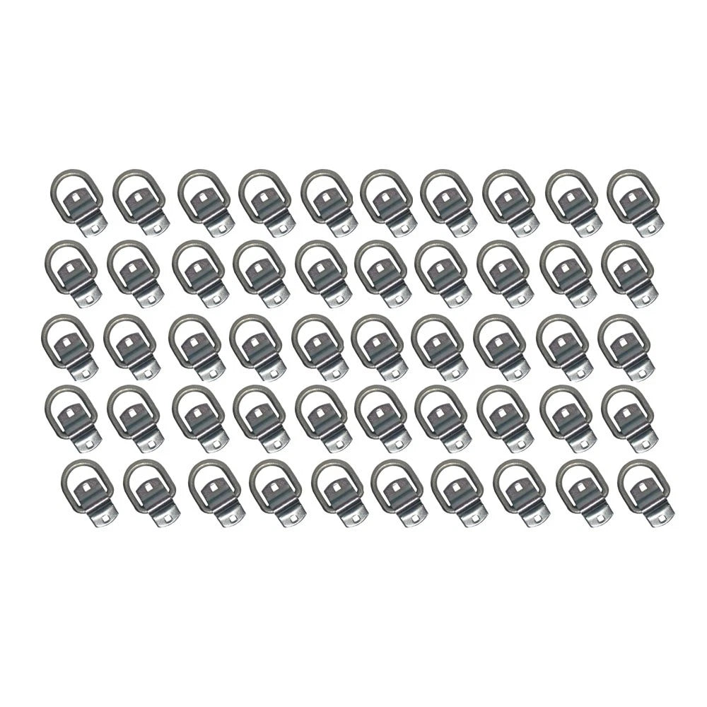50X 1/2" Bolt-on D-Ring & Clip Replaces DR050-SC Universal
