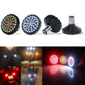 Switchback Amber/White & Rear Red LED Turn Signal Lights for Harley Davidson 