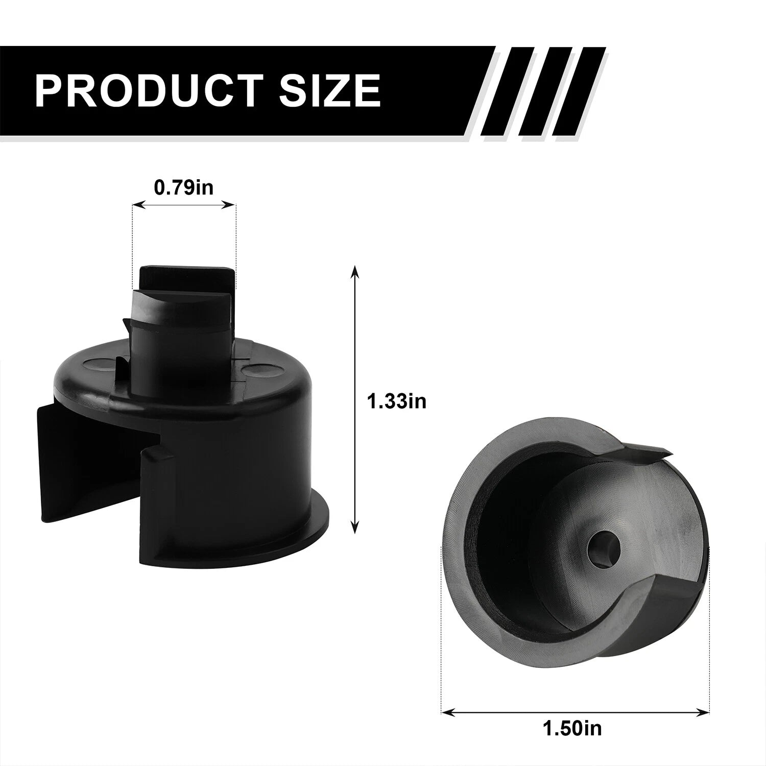 Tailgate Hinge Pivot Insert Bushing for Toyota Tundra (2007–Present) 66110-0C020