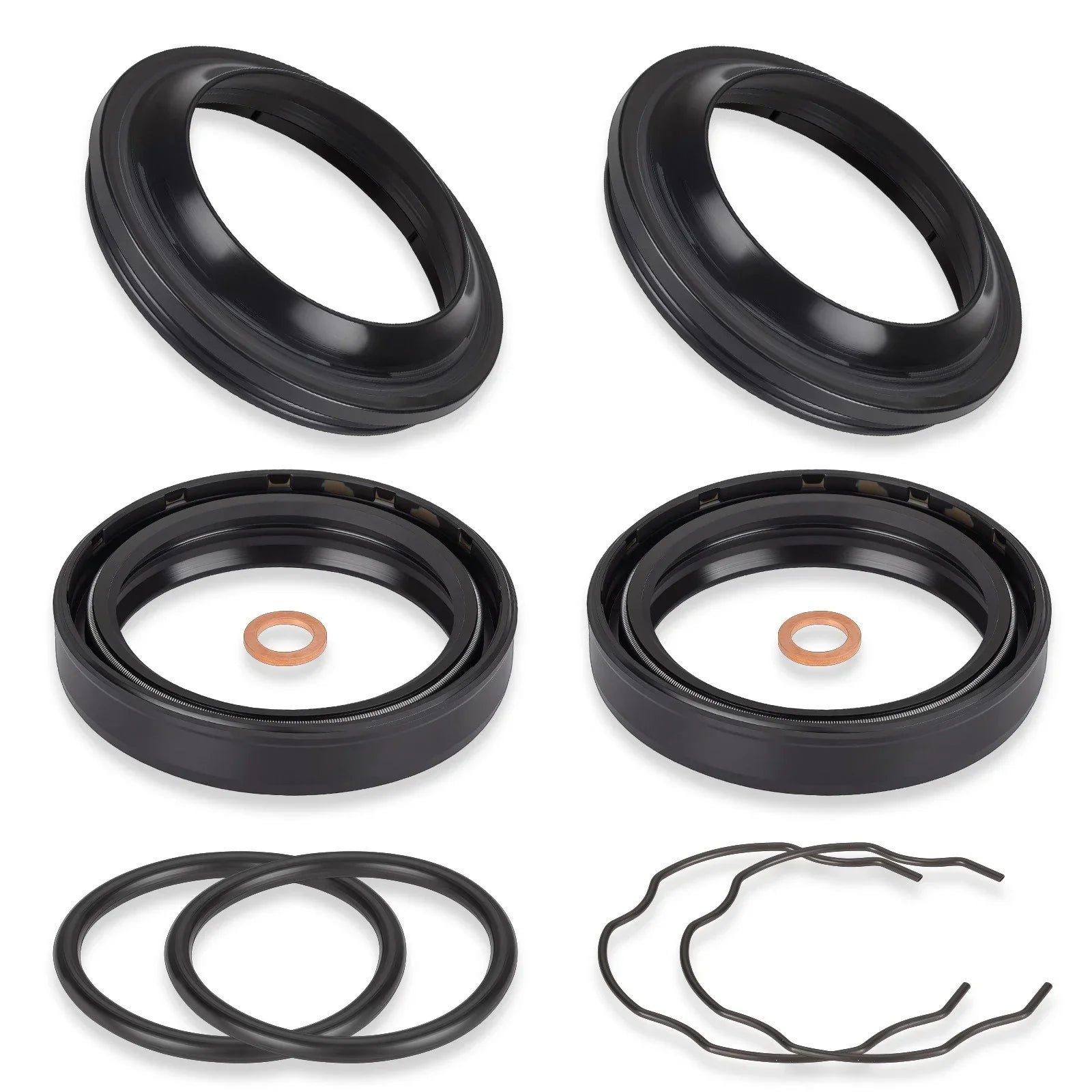 Front Fork Dust Oil Seals Kit for Suzuki GSX-R1000 (2005–2008)