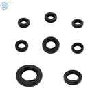 8PCS Engine Oil Seal Kit for Honda TRX350FM Rancher 4x4 (2000–2006)