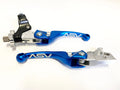 ASV F4 Shorty Front Brake Clutch Perch Levers Pair for Kawasaki KFX450R (2008–2018)