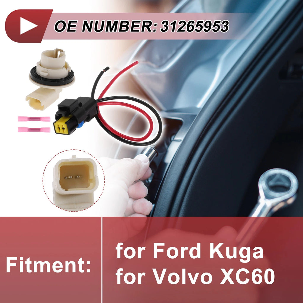 Rear Fog Light Socket Wiring for Ford Kuga (No. 31265953)
