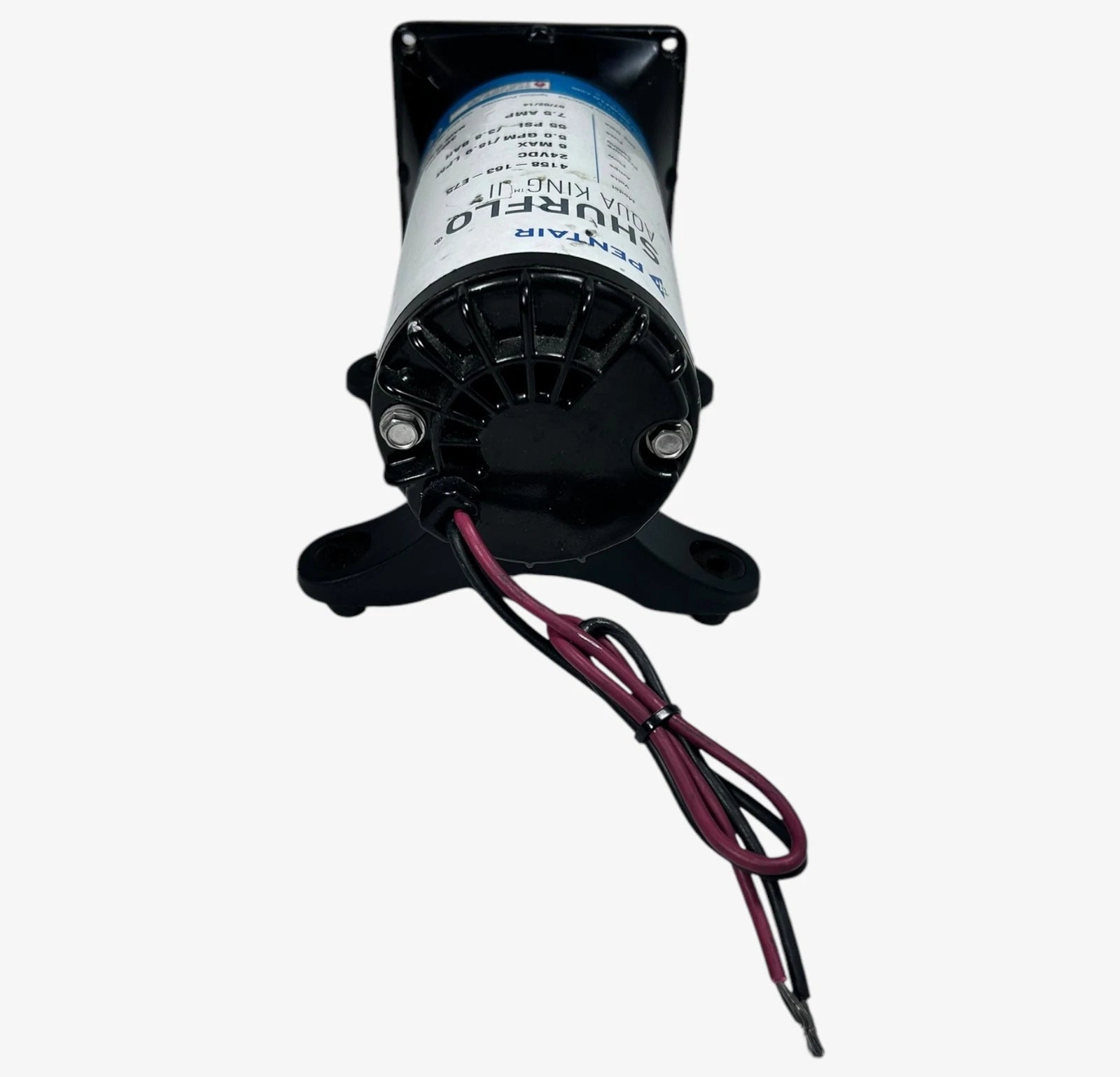 Aqua King II Water Pump Replacement Motor 24V for Pentair Shurflo (4158-163-E75)