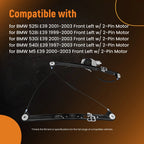 Front Left Window Mechanism for BMW E39 525i 528i 530i 540i (1996–2003) 51338252393