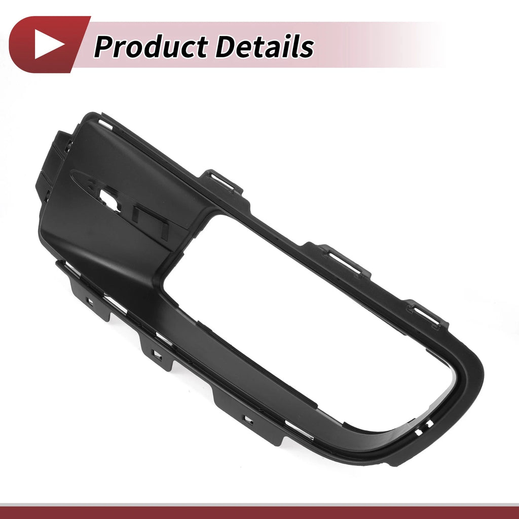 1 Pc Fog Light Grill for BMW X5 (2007–2010) No. 51117172449 Black