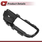 1 Pc Fog Light Grill for BMW X5 (2007–2010) No. 51117172449 Black