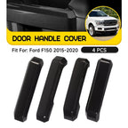 Set of 4 Carbon Fiber Door Handle Covers for Ford F150 (2015–2020)